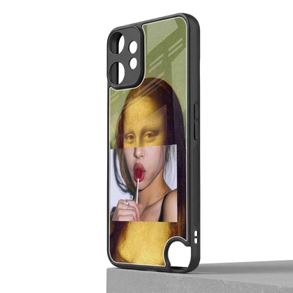 La Mona Lisa cmf nothing phone 2 pro mobile cover | shockproof glass phone case