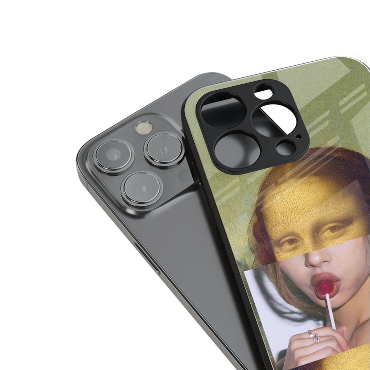 La Mona Lisa Phone Case for Iphone 16 | Glass Case