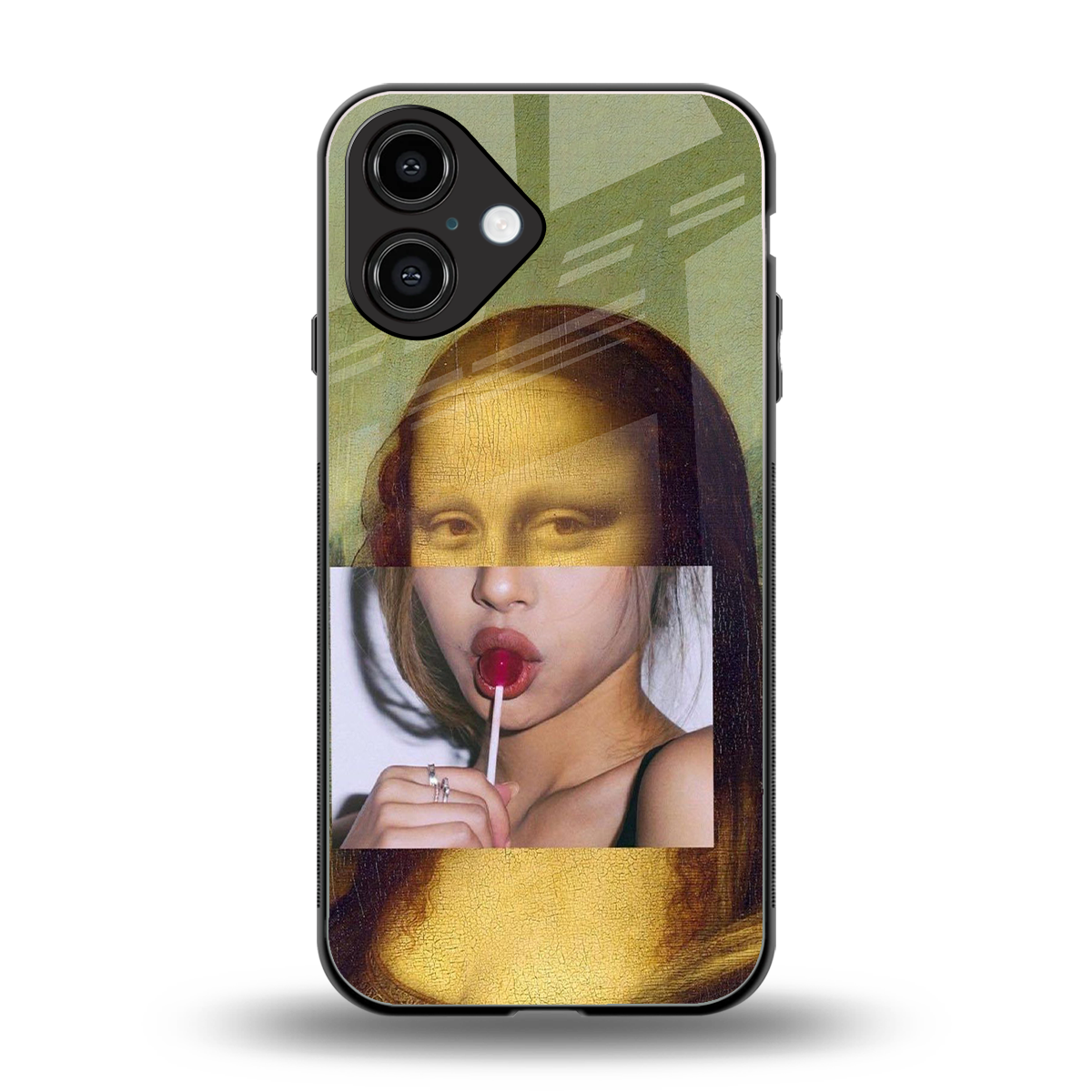 La Mona Lisa Phone Case for Iphone 16 | Glass Case