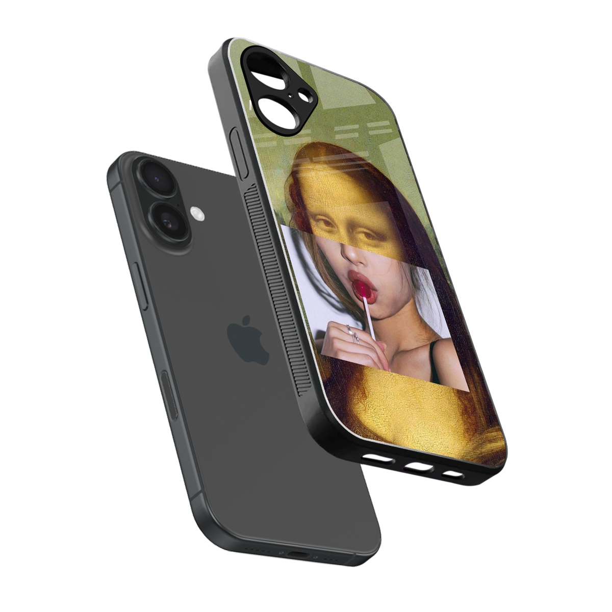 La Mona Lisa Phone Case for Iphone 16 | Glass Case