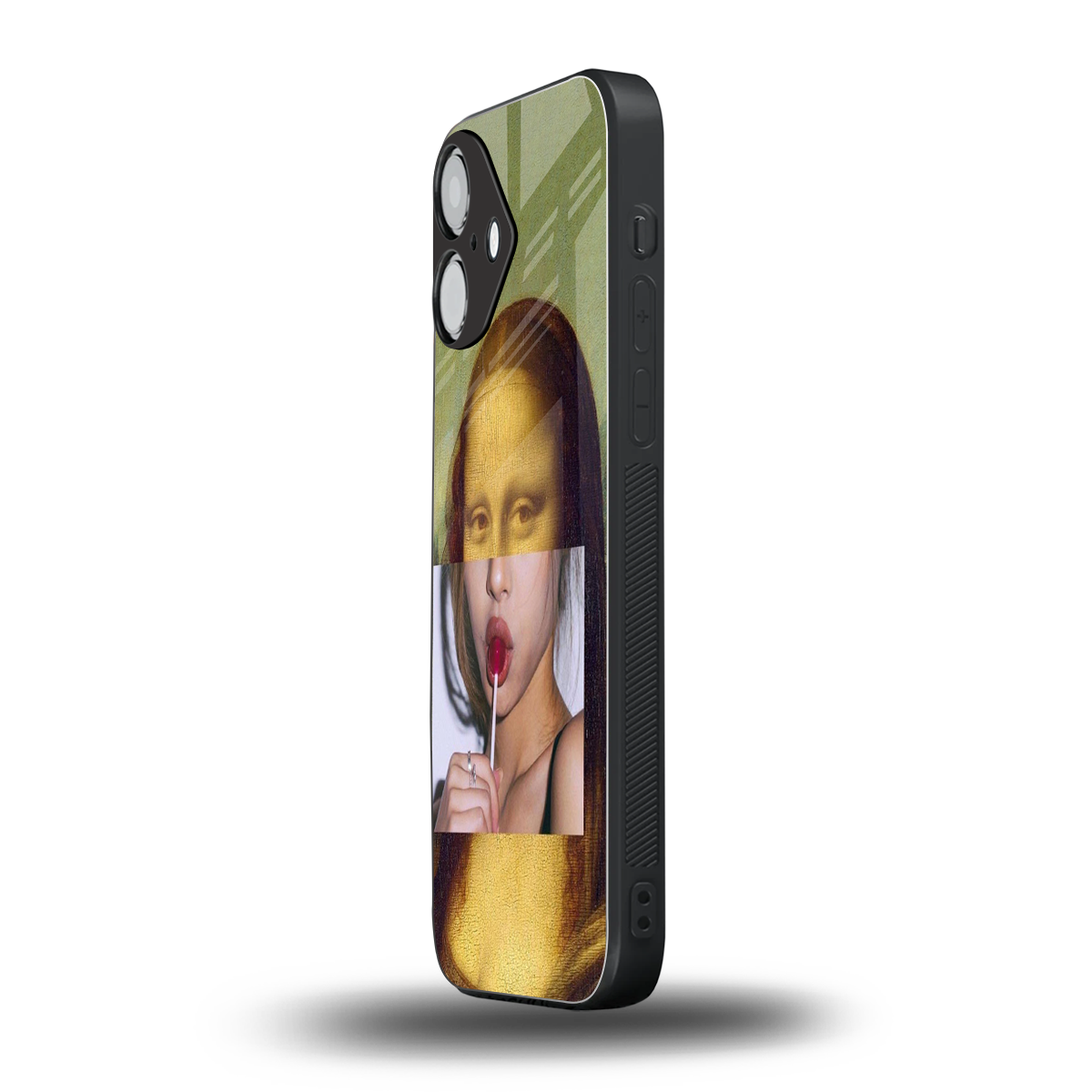 La Mona Lisa Phone Case for Iphone 16 | Glass Case