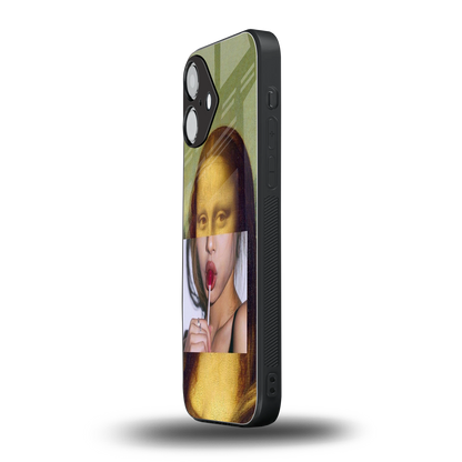 La Mona Lisa Phone Case for Iphone 16 | Glass Case