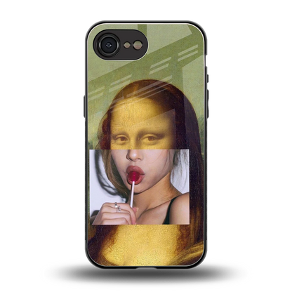 La Mona Lisa back phone cover | glass case for iphone 16e