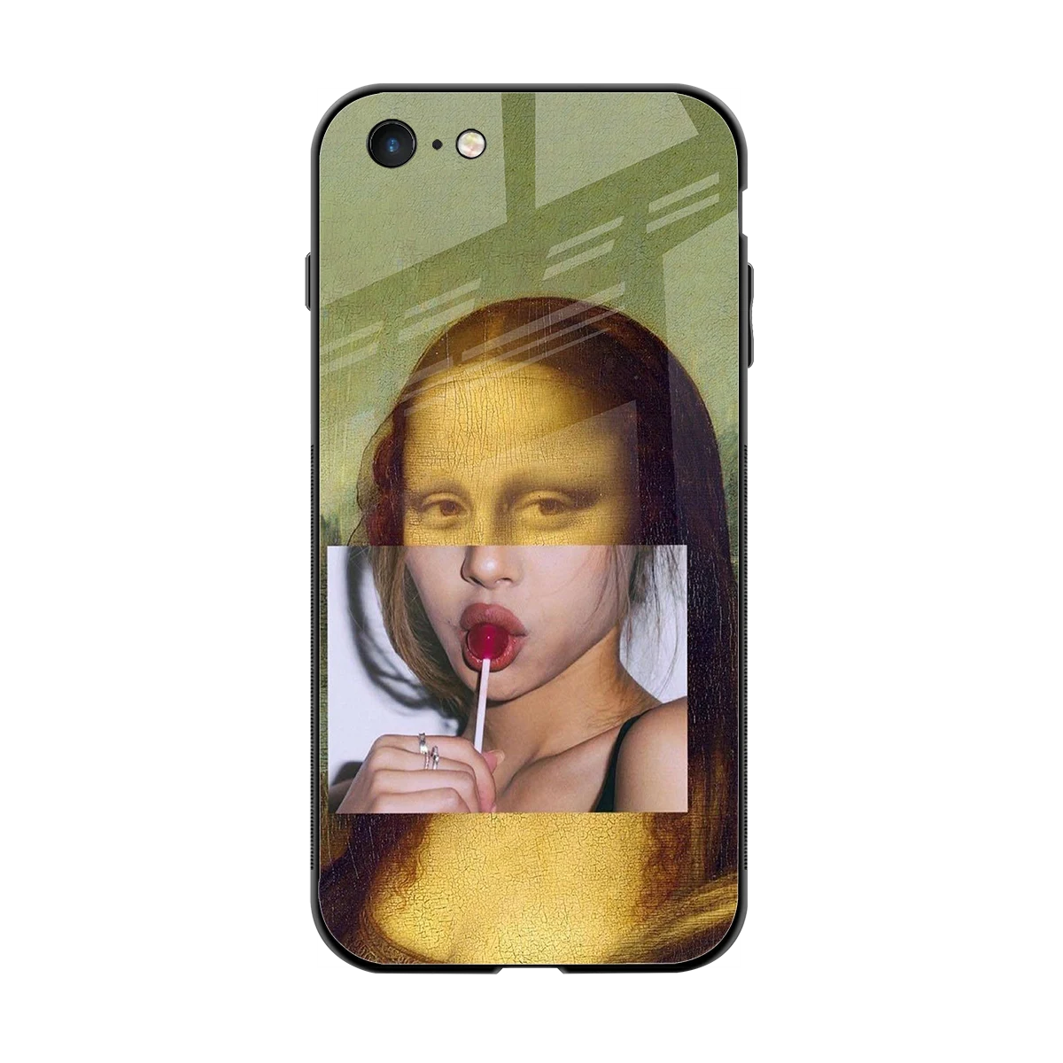 La Mona Lisa back phone cover | glass case for iphone 6s