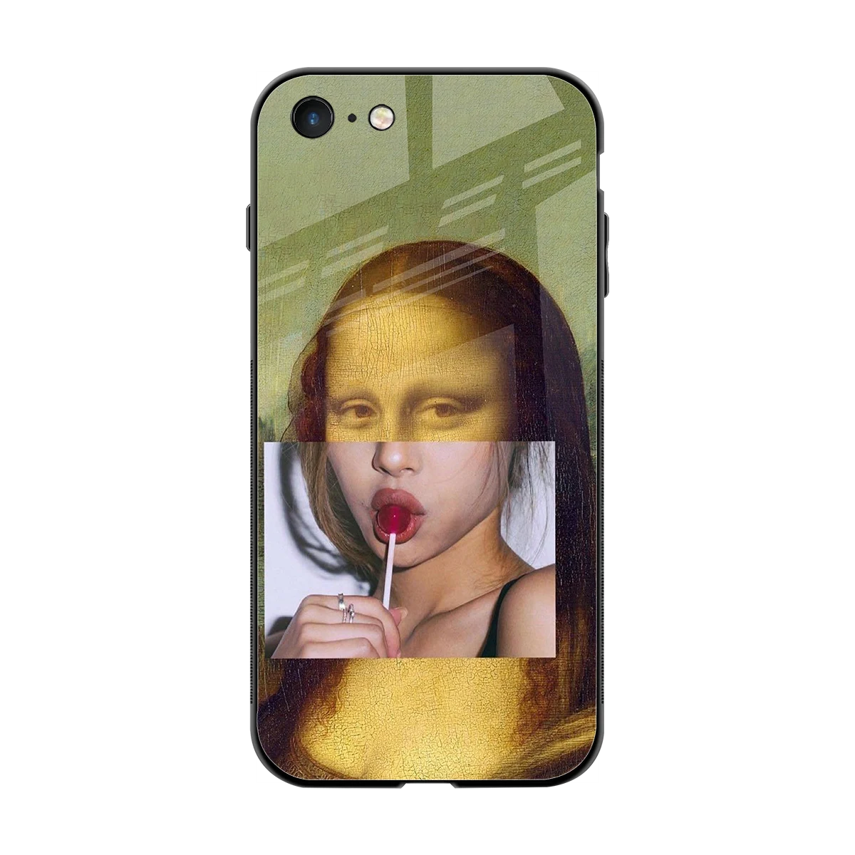 La Mona Lisa back phone cover | glass case for iphone 7