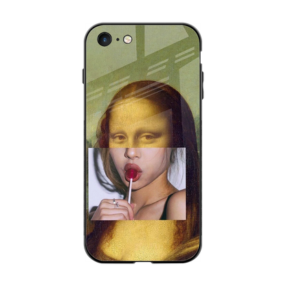 La Mona Lisa back phone cover | glass case for iphone 7