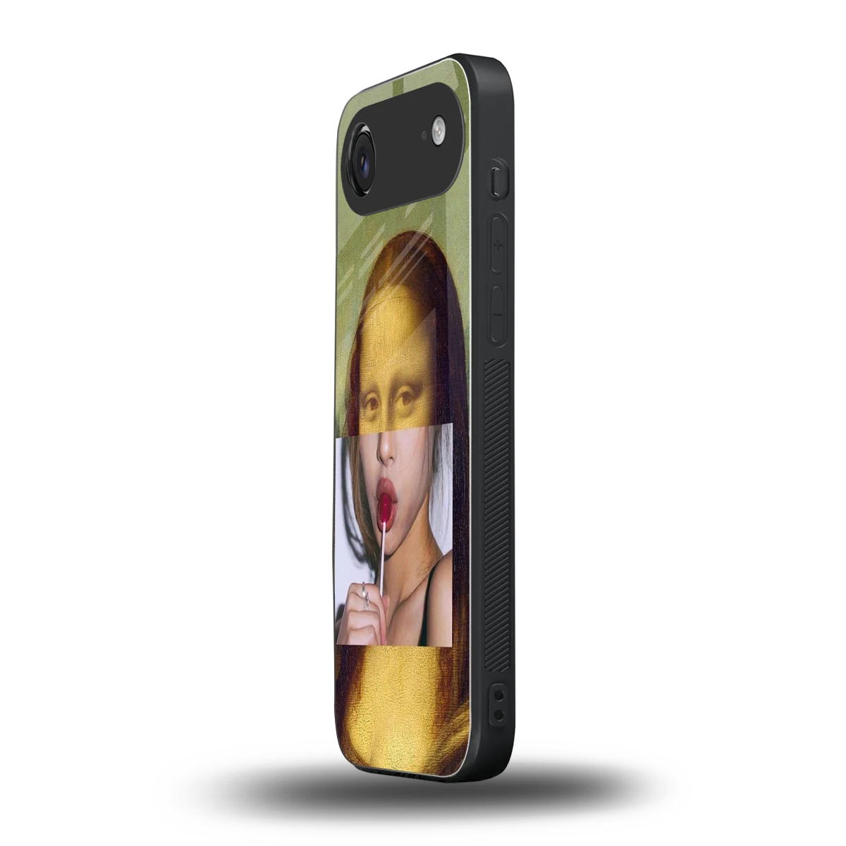 La Mona Lisa iphone air mobile cover | shockproof glass phone case
