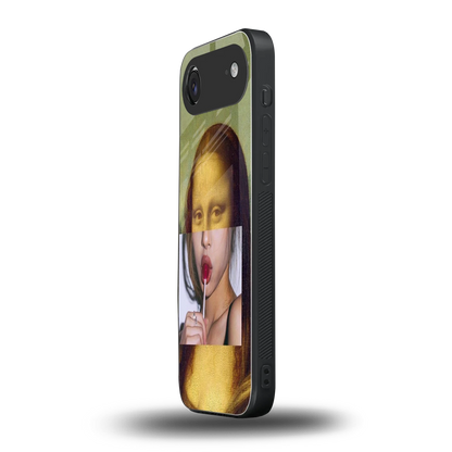 La Mona Lisa iphone air mobile cover | shockproof glass phone case