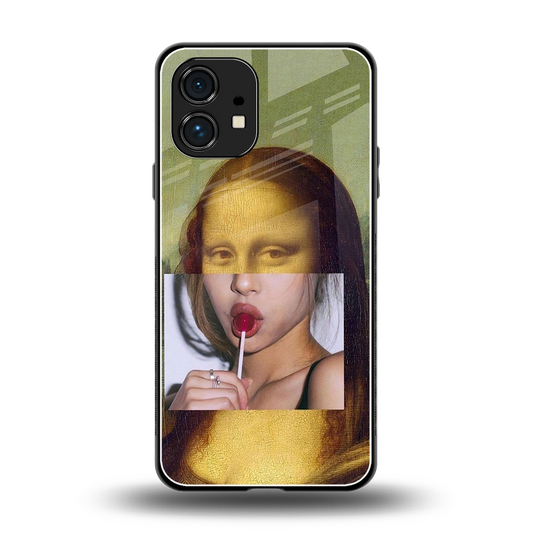 La Mona Lisa back phone cover | glass case for nothing phone 1