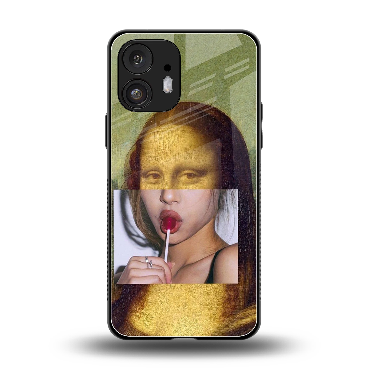 La Mona Lisa back phone cover | glass case for nothing phone 2