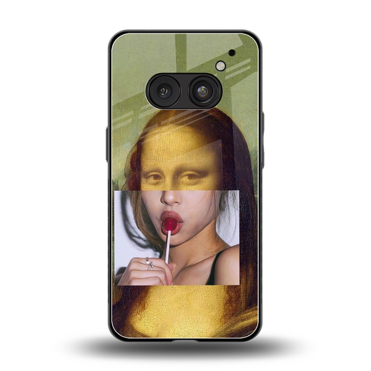 La Mona Lisa back phone cover | glass case for nothing phone 2a