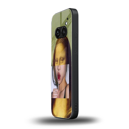 La Mona Lisa nothing phone 2a plus mobile cover | shockproof glass phone case