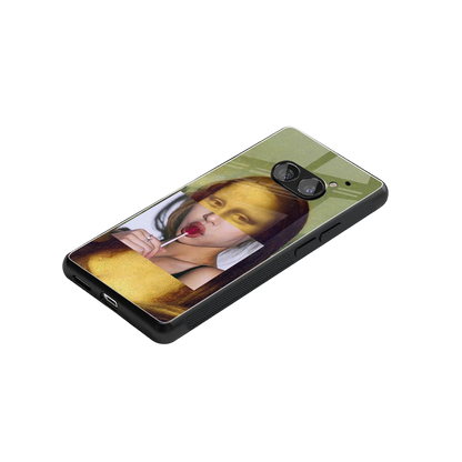 La Mona Lisa stylish phone case for nothing phone 2a plus | glossy glass and slim fit