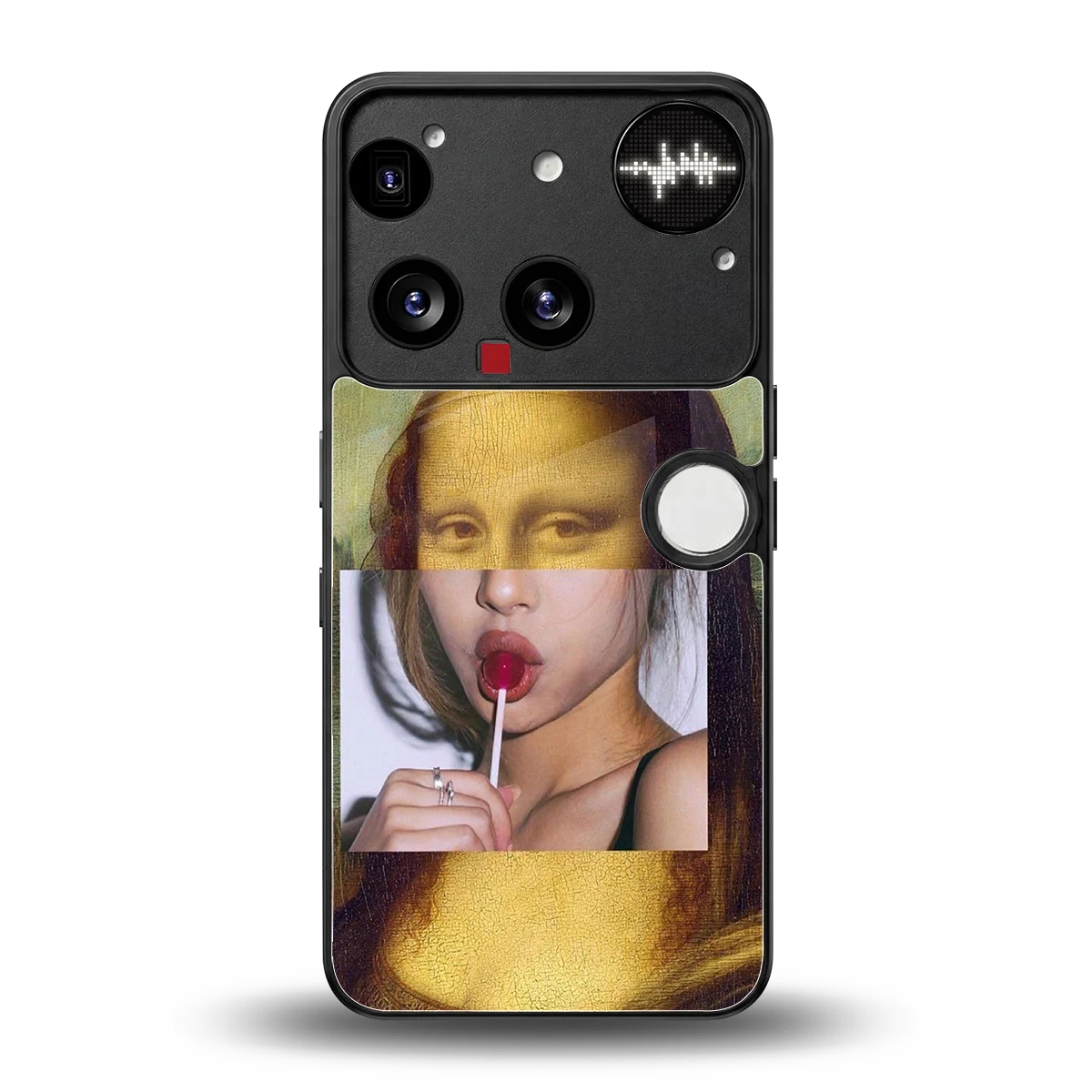 La Mona Lisa back phone cover | glass case for nothing phone 3