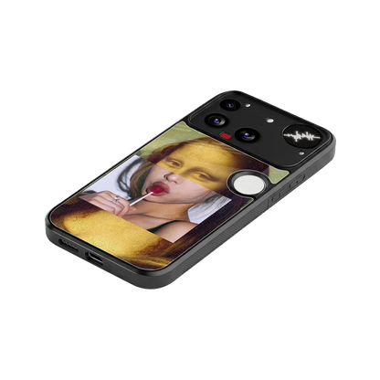 La Mona Lisa stylish phone case for nothing phone 3 | glossy glass and slim fit