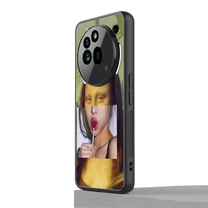 La Mona Lisa nothing phone 3a pro mobile cover | shockproof glass phone case