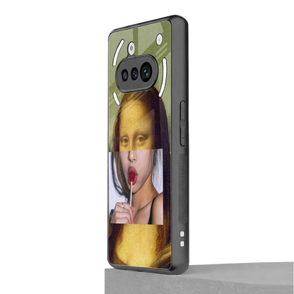 La Mona Lisa nothing phone 3a mobile cover | shockproof glass phone case