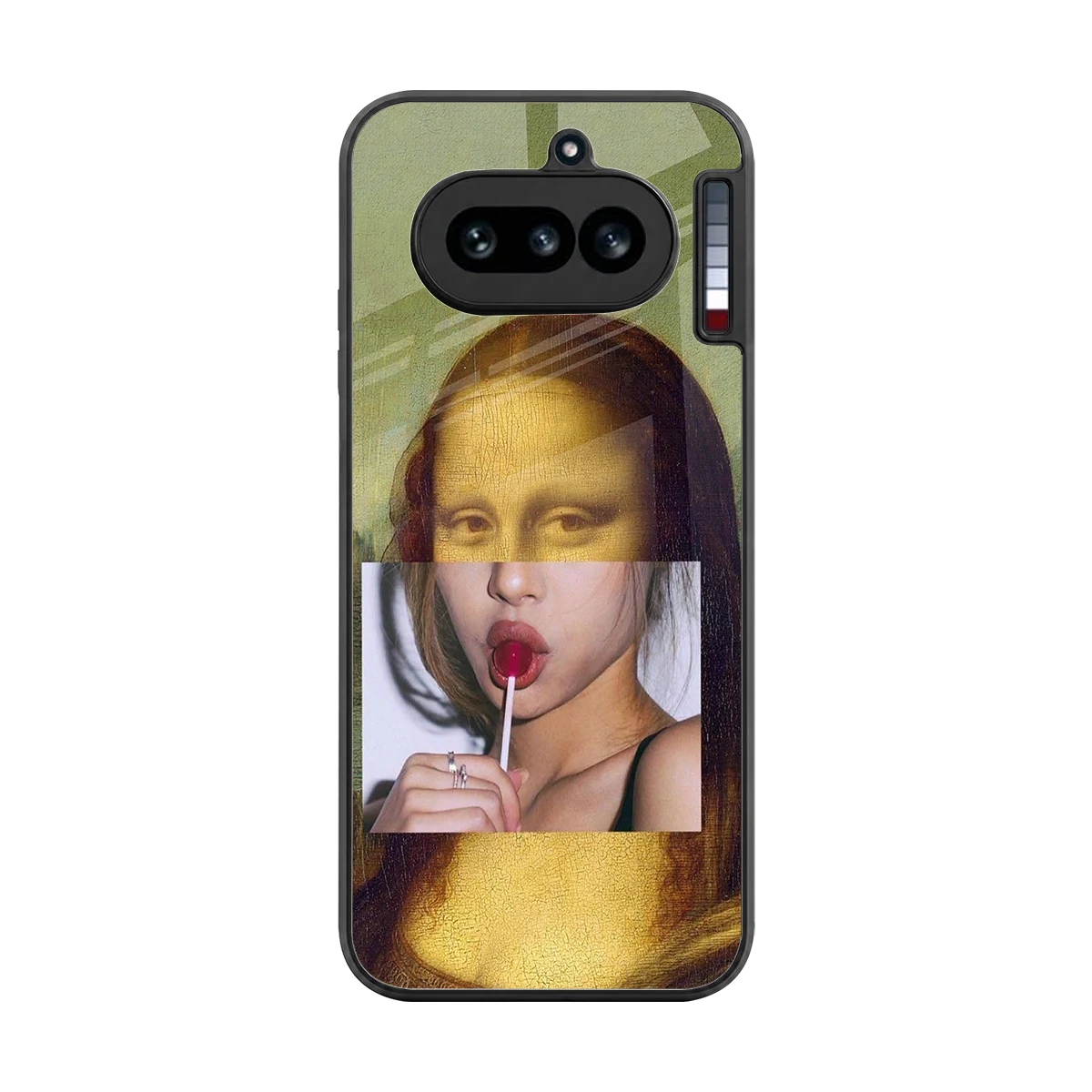 La Mona Lisa back phone cover | glass case for nothing phone 4a