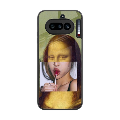 La Mona Lisa back phone cover | glass case for nothing phone 4a