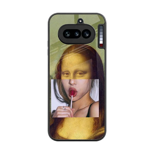 La Mona Lisa back phone cover | glass case for nothing phone 4a