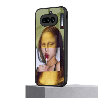 La Mona Lisa nothing phone 4a mobile cover | shockproof glass phone case