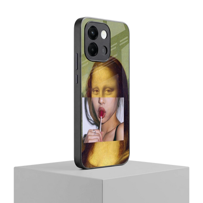 La Mona Lisa oneplus 13s mobile cover | shockproof glass phone case