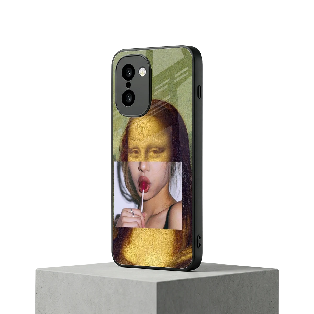 La Mona Lisa oneplus 15r mobile cover | shockproof glass phone case