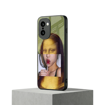 La Mona Lisa oneplus 15r mobile cover | shockproof glass phone case