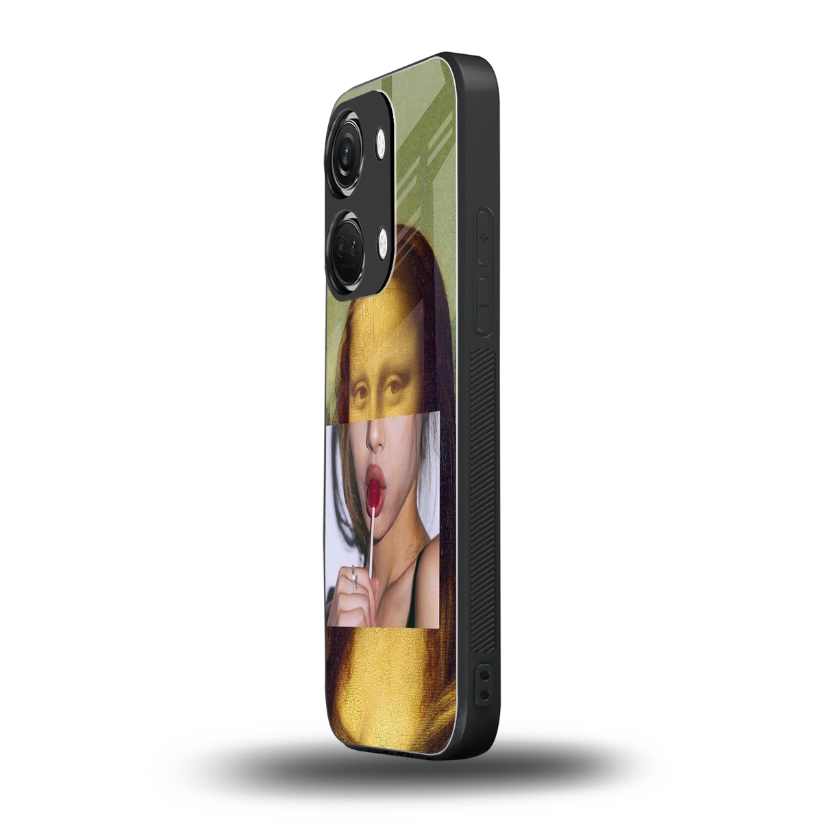 La Mona Lisa oneplus nord 3 mobile cover | shockproof glass phone case