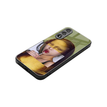 La Mona Lisa stylish phone case for oneplus nord 5 | glossy glass and slim fit