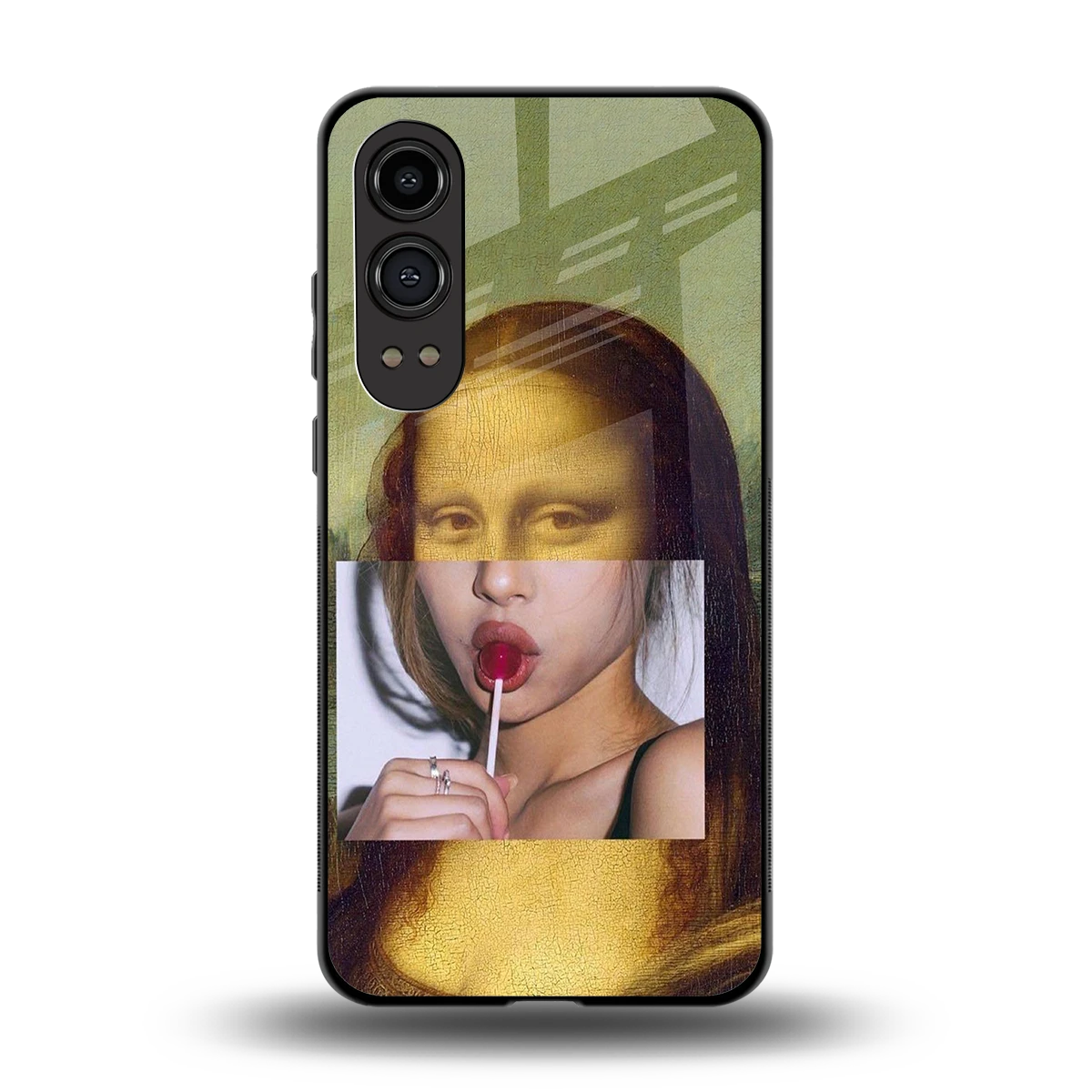 La Mona Lisa back phone cover | glass case for oneplus nord ce 4 lite