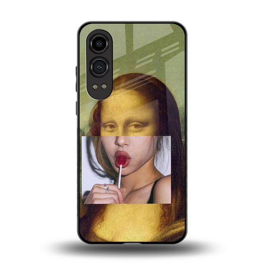 La Mona Lisa back phone cover | glass case for oneplus nord ce 4 lite