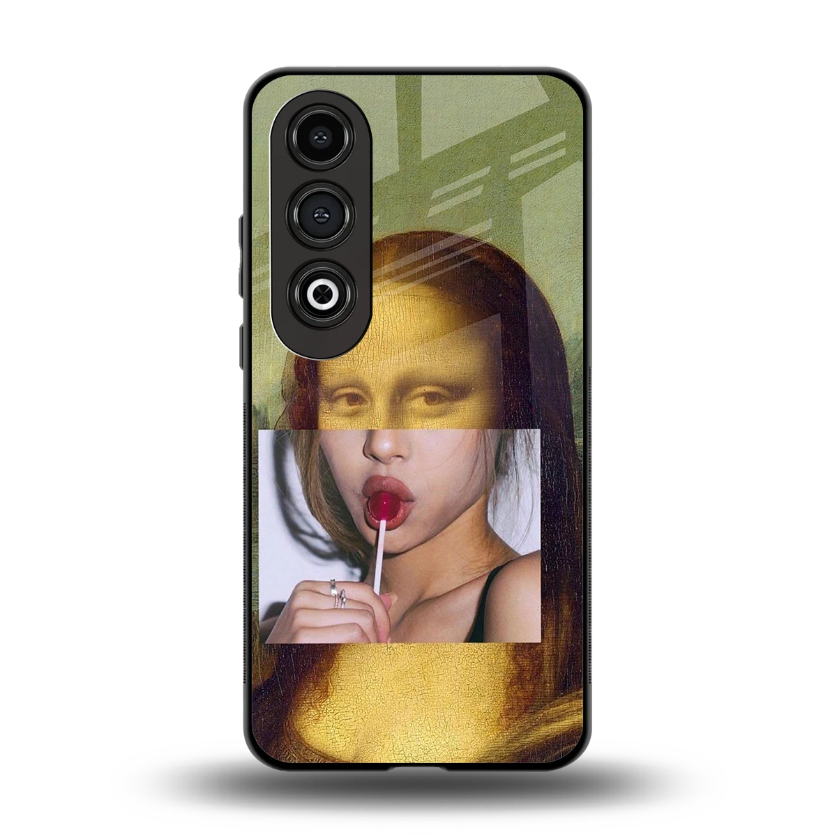 La Mona Lisa back phone cover | glass case for oneplus nord ce 4