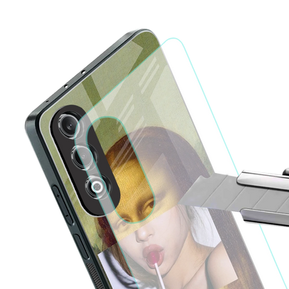 La Mona Lisa stylish phone case for oneplus nord ce 4 | glossy glass and slim fit