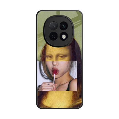 La Mona Lisa back phone cover | glass case for oppo f29 pro 5g