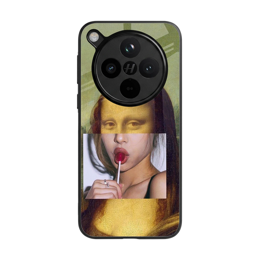 La Mona Lisa back phone cover | glass case for oppo find x8