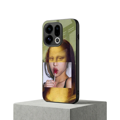 La Mona Lisa oppo find x9 mobile cover | shockproof glass phone case