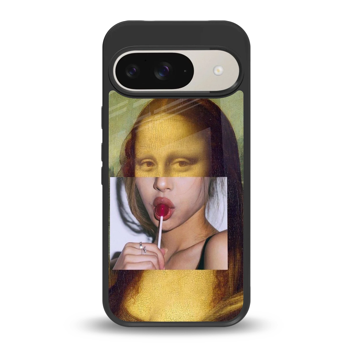 La Mona Lisa back phone cover | glass case for google pixel 9