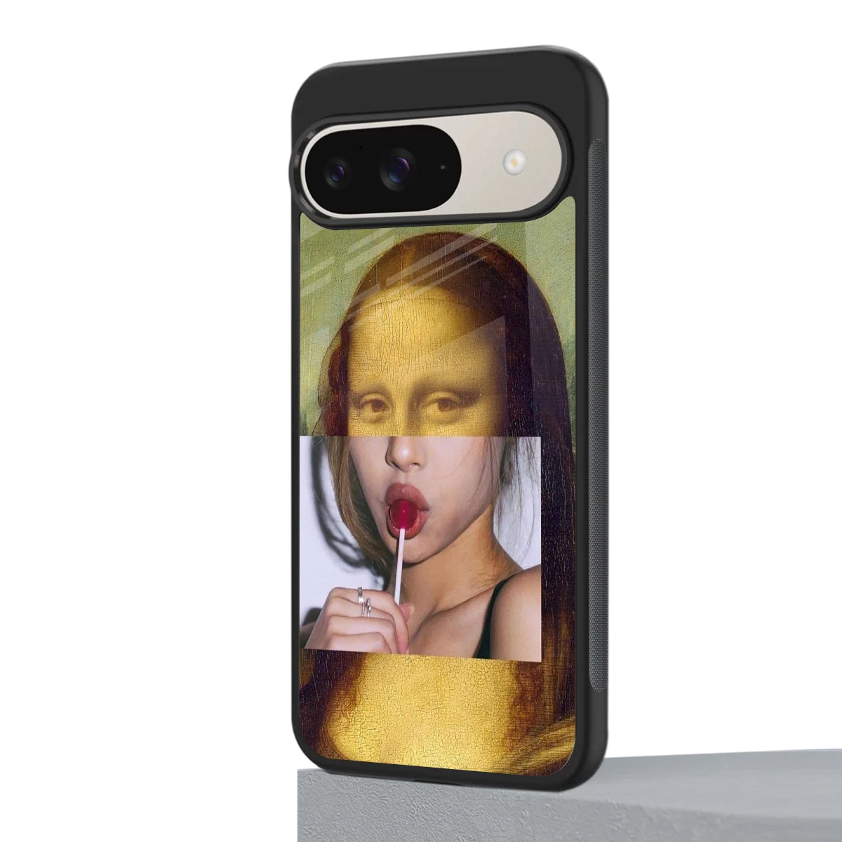 La Mona Lisa google pixel 9 mobile cover | shockproof glass phone case
