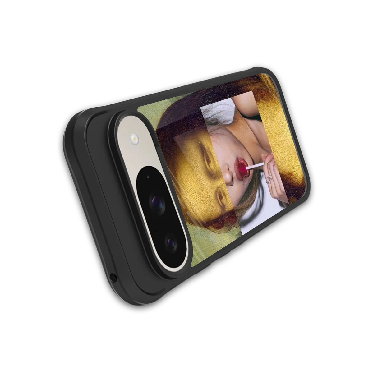 La Mona Lisa stylish phone case for google pixel 9 | glossy glass and slim fit