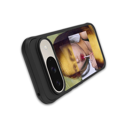 La Mona Lisa stylish phone case for google pixel 9 | glossy glass and slim fit