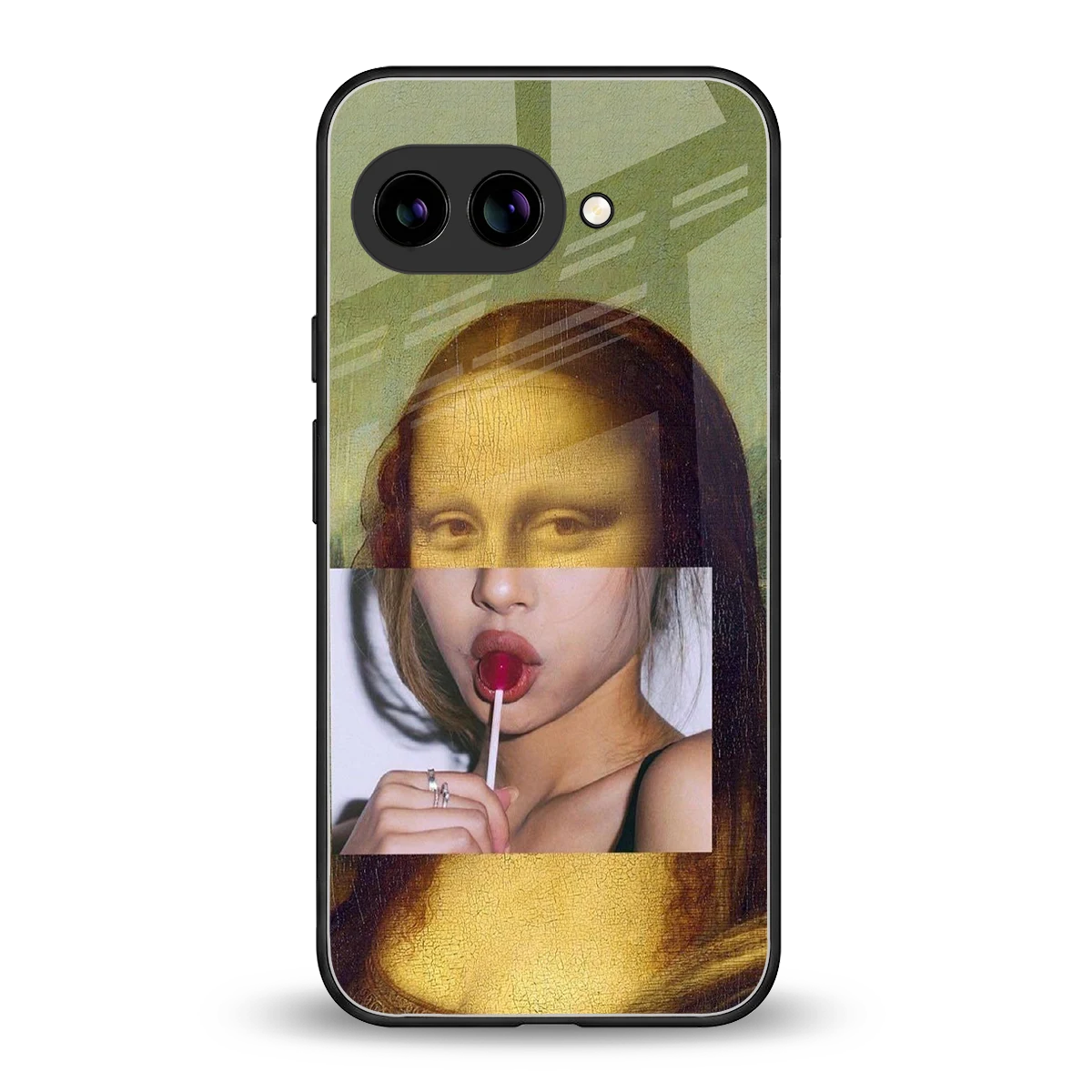 La Mona Lisa back phone cover | glass case for google pixel 10a