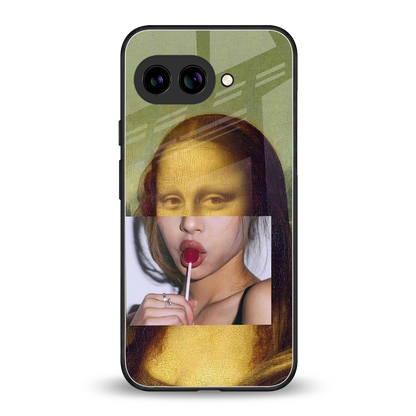 La Mona Lisa back phone cover | glass case for google pixel 10a