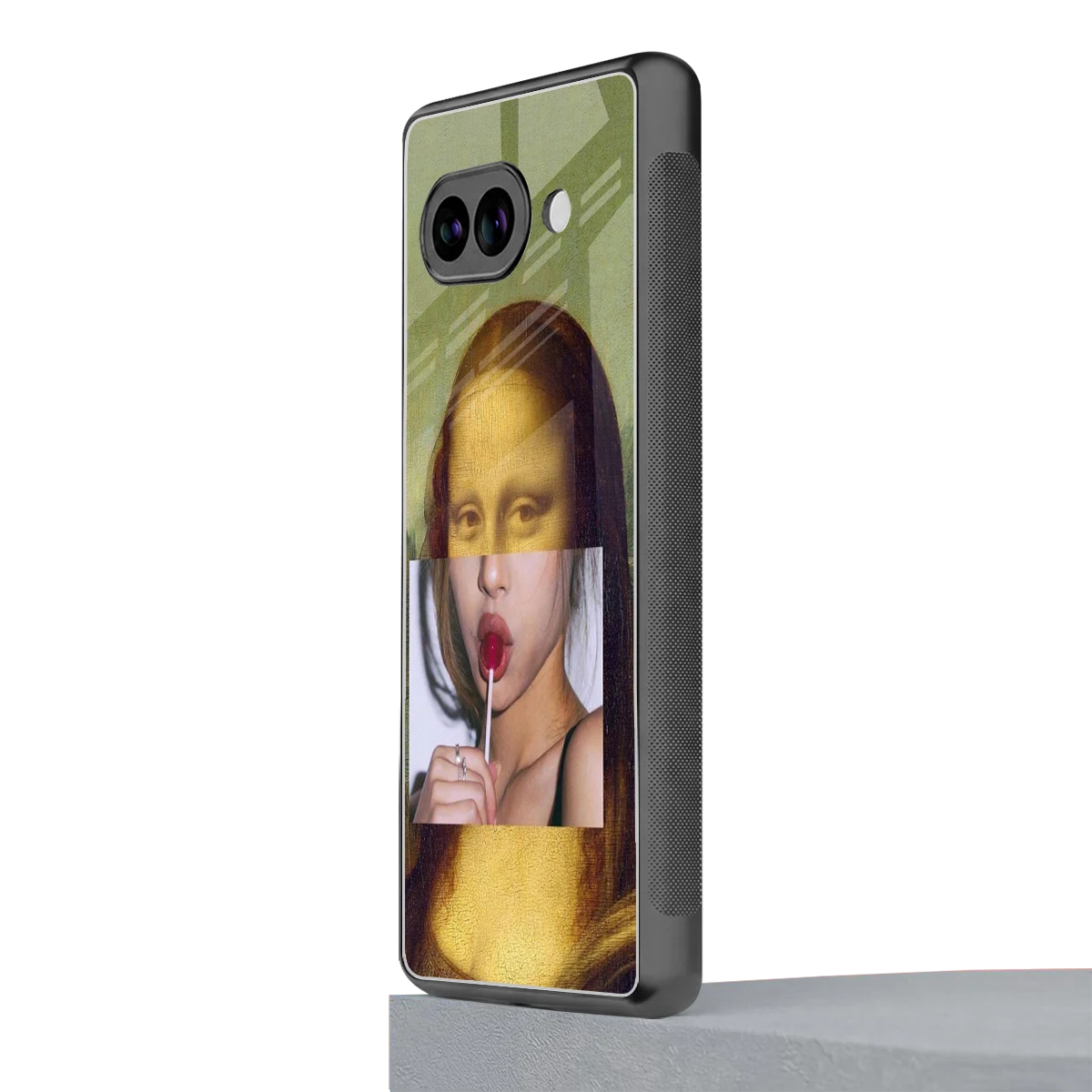 La Mona Lisa google pixel 10a mobile cover | shockproof glass phone case