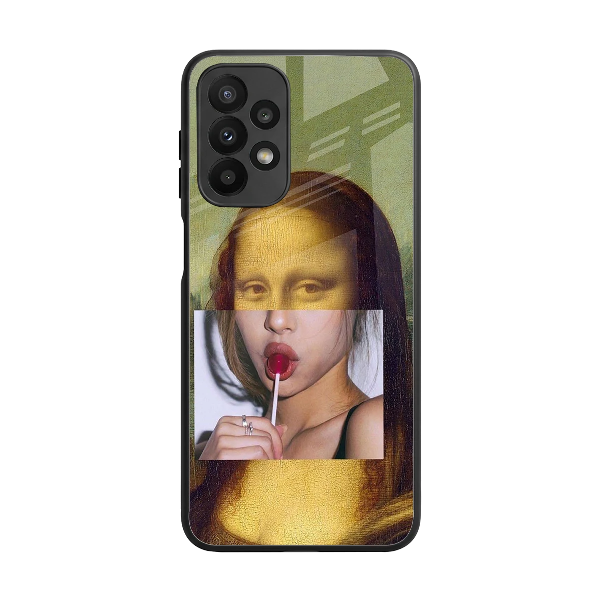 La Mona Lisa back phone cover | glass case for samsung galaxy a23