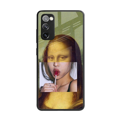 La Mona Lisa back phone cover | glass case for samsung galaxy s20 fe