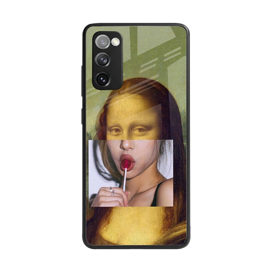 La Mona Lisa back phone cover | glass case for samsung galaxy s20 fe