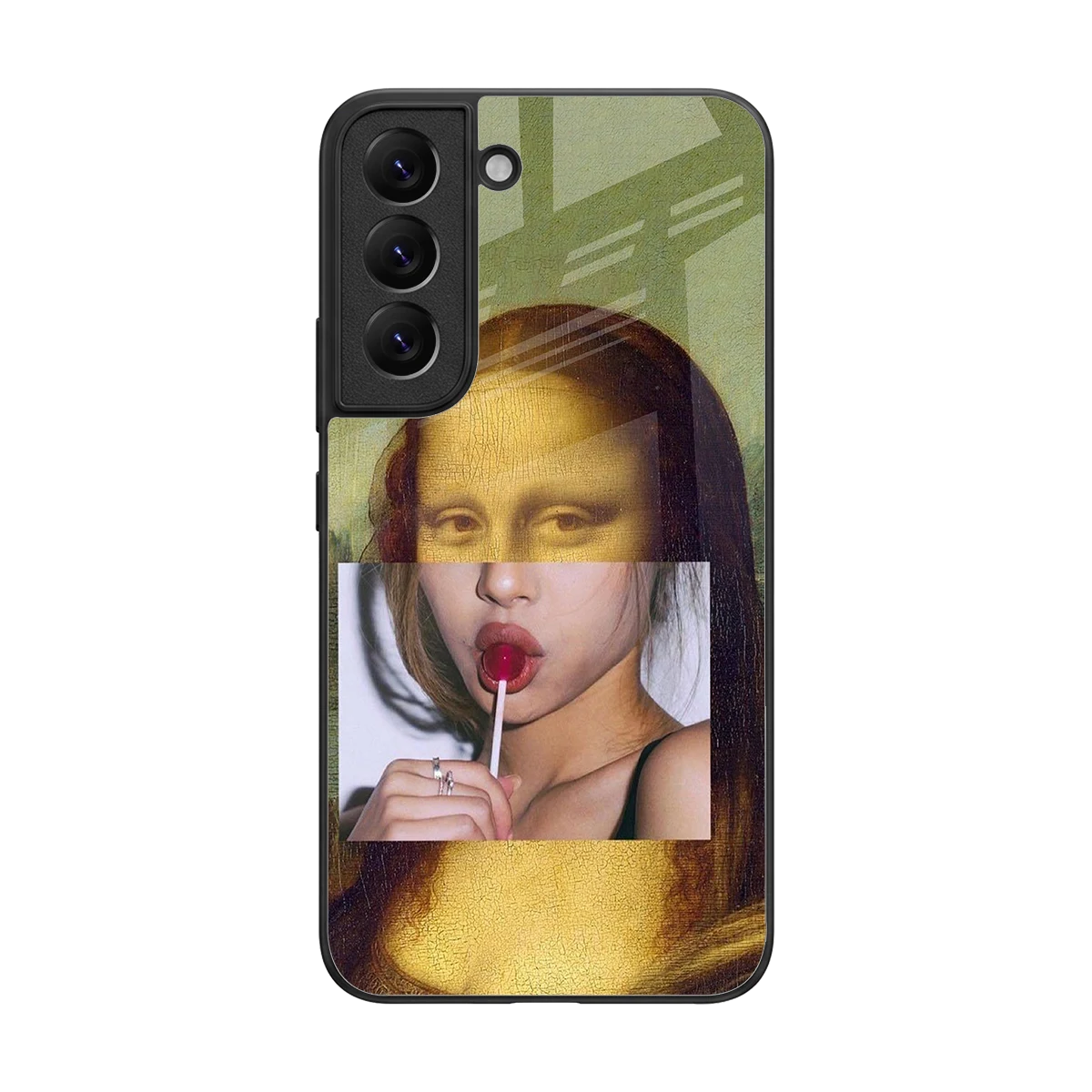 La Mona Lisa back phone cover | glass case for samsung galaxy s22