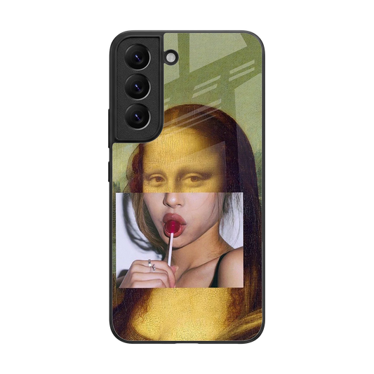 La Mona Lisa back phone cover | glass case for samsung galaxy s22