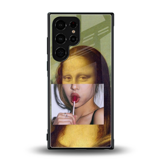 La Mona Lisa back phone cover | glass case for samsung galaxy s24 ultra